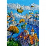 Puzzle  Castorland-53889 Art Collection - The Port