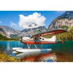 Puzzle   Floatplane on Mountain Lake