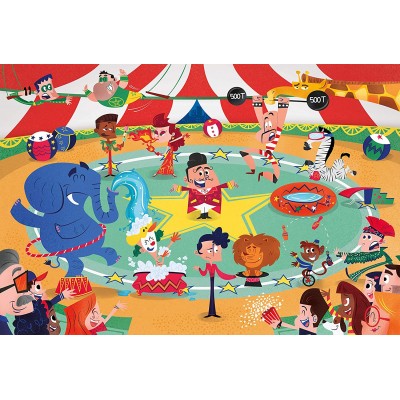 Puzzle Clementoni-23733 XXL Teile - At the Circus
