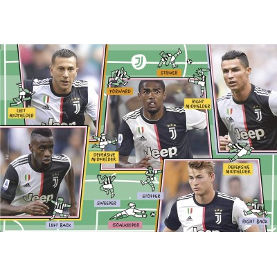 Puzzle Clementoni-23744 XXL Teile - Juventus 2020
