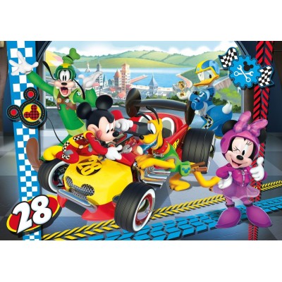 Clementoni-24481 Riesen-Bodenpuzzle - Mickey