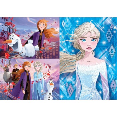 Clementoni-25240 3 Puzzles - Disney Frozen 2 (3x48)