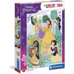 Puzzle  Clementoni-25736 Disney Princess