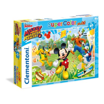 Puzzle Clementoni-26433 XXL Teile - Mickey and the Roaster Racers