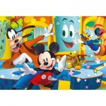 Puzzle  Clementoni-26473 XXL Teile - Supercolor Mickey