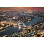 Puzzle  Clementoni-32082 Luftansicht London
