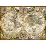 Puzzle  Clementoni-33531 Alte Weltkarte
