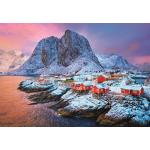 Puzzle  Clementoni-35144 Dorf Hamnoy