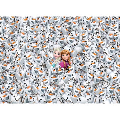 Clementoni-39360 Impossible Puzzle: Frozen - Die Eiskönigin