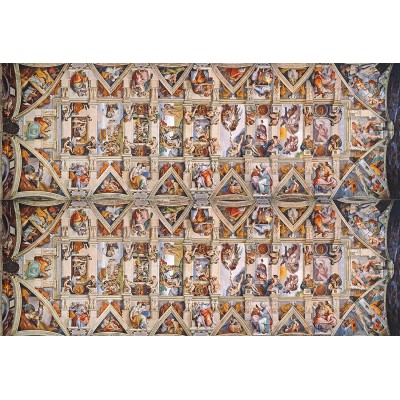 Puzzle Clementoni-39498 Michelangelo - Decke der Sixtinischen Kapelle