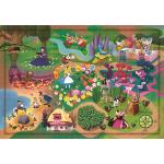 Puzzle  Clementoni-39785 Story Maps - Alice im Wunderland