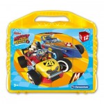  Clementoni-41183 Würfelpuzzle - Ben 10Mickey and the Roadster Racers
