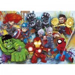 Puzzle   Marvel Superhero - 2x20 + 2x60 Teile