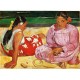 Paul Gauguin - Frauen von Tahiti auf dem Strand