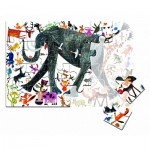 Puzzle   XXL Teile - Elefant