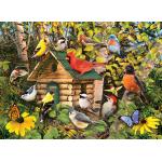 Puzzle  Cobble-Hill-40006 Vogelhaus