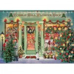 Puzzle  Cobble-Hill-40011 Christmas Flower Shop