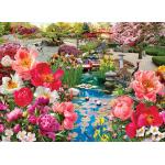 Puzzle  Cobble-Hill-40317 Japanischer Garten