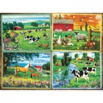 Puzzle  Cobble-Hill-48002 XXL Teile - Country Friends
