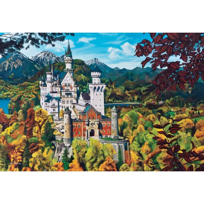 Puzzle Cobble-Hill-50707 Deutschland: Schloss Neuschwanstein