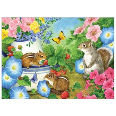 Puzzle Cobble-Hill-54647 XXL Teile - Chippy Chappies (Family)