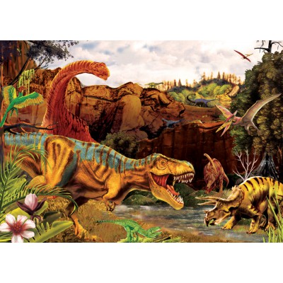 Puzzle Cobble-Hill-58855 Dinos