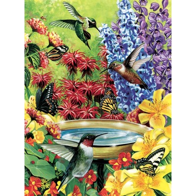 Puzzle Cobble-Hill-85020 XXL Teile - Hummingbird Garden