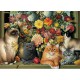 Braldt Bralds: Blumenstrauß mit Katzen