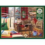Puzzle   Hüttenkatze