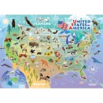   Rahmenpuzzle - USA