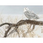 Puzzle   XXL Teile - Fallen Willow Snowy Owl