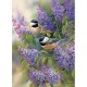 Rosemary Millette - Chickadees and Lilacs