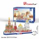 3D Puzzle - Cityline - Moskau