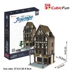   3D Puzzle - Jigscape Collection - Tudor Restaurant (Schwierigkeit: 5/6)