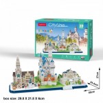  Cubic-Fun-MC267H 3D Puzzle - Cityline - Bavaria