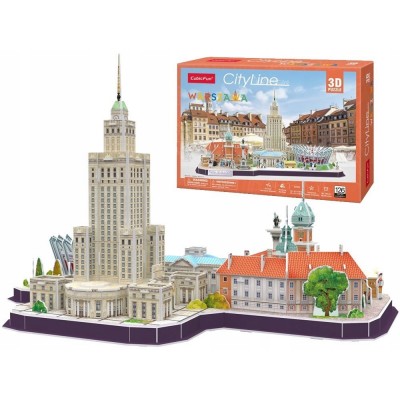 Cubic-Fun-MC271H 3D Puzzle - Cityline Warschau