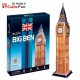 Puzzle 3D - Big Ben, London, England