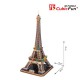 Puzzle 3D mit LED - Eiffelturm, Paris - Schwierigkeit: 6/8