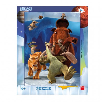 Dino-32216 Rahmenpuzzle - Ice Age