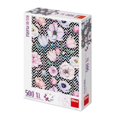 Puzzle Dino-51405 XXL Teile - Blumen