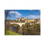 Puzzle  Dino-53313 Loket Schloss