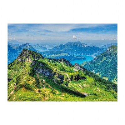 Puzzle Dino-56313 Schweizer Berge