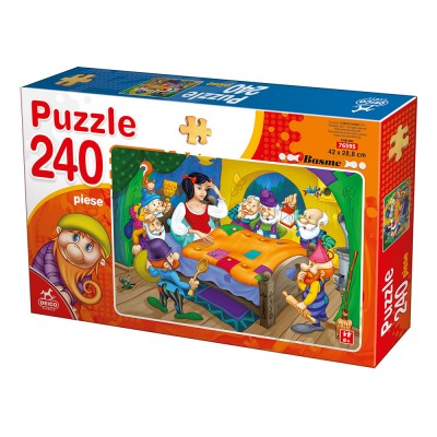 Puzzle Deico-Games-76595 Schneewittchen und die 7 Zwerge