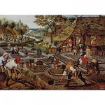 Puzzle  Dtoys-66947 Brueghel: Frühling