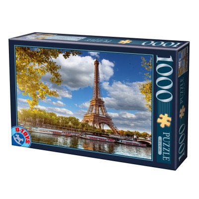 Puzzle Dtoys-74805 Eiffelturm, Paris