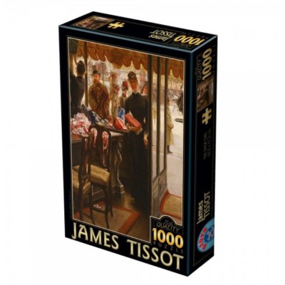 Puzzle Dtoys-75086 James Tissot - The Shop Girl
