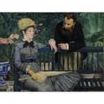 Puzzle  Dtoys-75239 Manet Édouard: Im Wintergarten, 1879