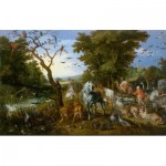 Puzzle  DToys-75253 Brueghel Pieter - Noah's Ark