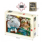 Puzzle  Dtoys-76410 Nature - Summer and Winter