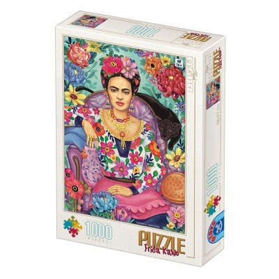 Puzzle Dtoys-77592 Groos Zselyke - Frida Khalo